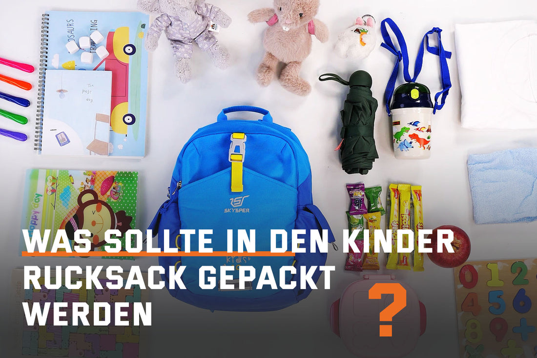 Was gehört in einen Kindergartenrucksack für einen Schultag