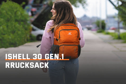 ISHELL30 Faltbarer Rucksack: Der perfekte Begleiter für jedes Abenteuer