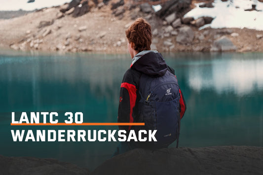LANTC 30 Wanderrucksack: Belüfteter Komfort, verstellbarer Halt und wasserdichte Haltbarkeit in einem Rucksack