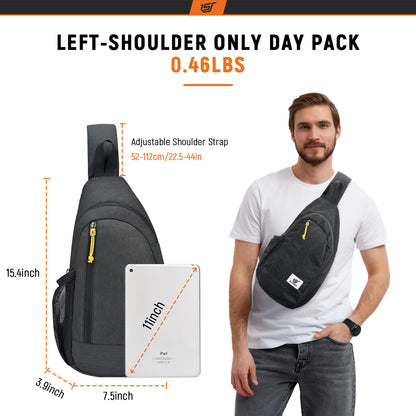 URBAN X9m-SKYSPER Brusttasche Schultertasche Leichte Sling Bag Herren