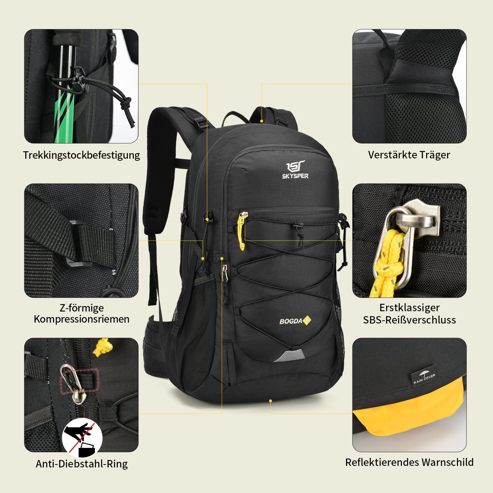 sigg wanderrucksack 35 liter Rucksack für Bergsteigen in 35 Liter kaufen – SKYSPER.DE
