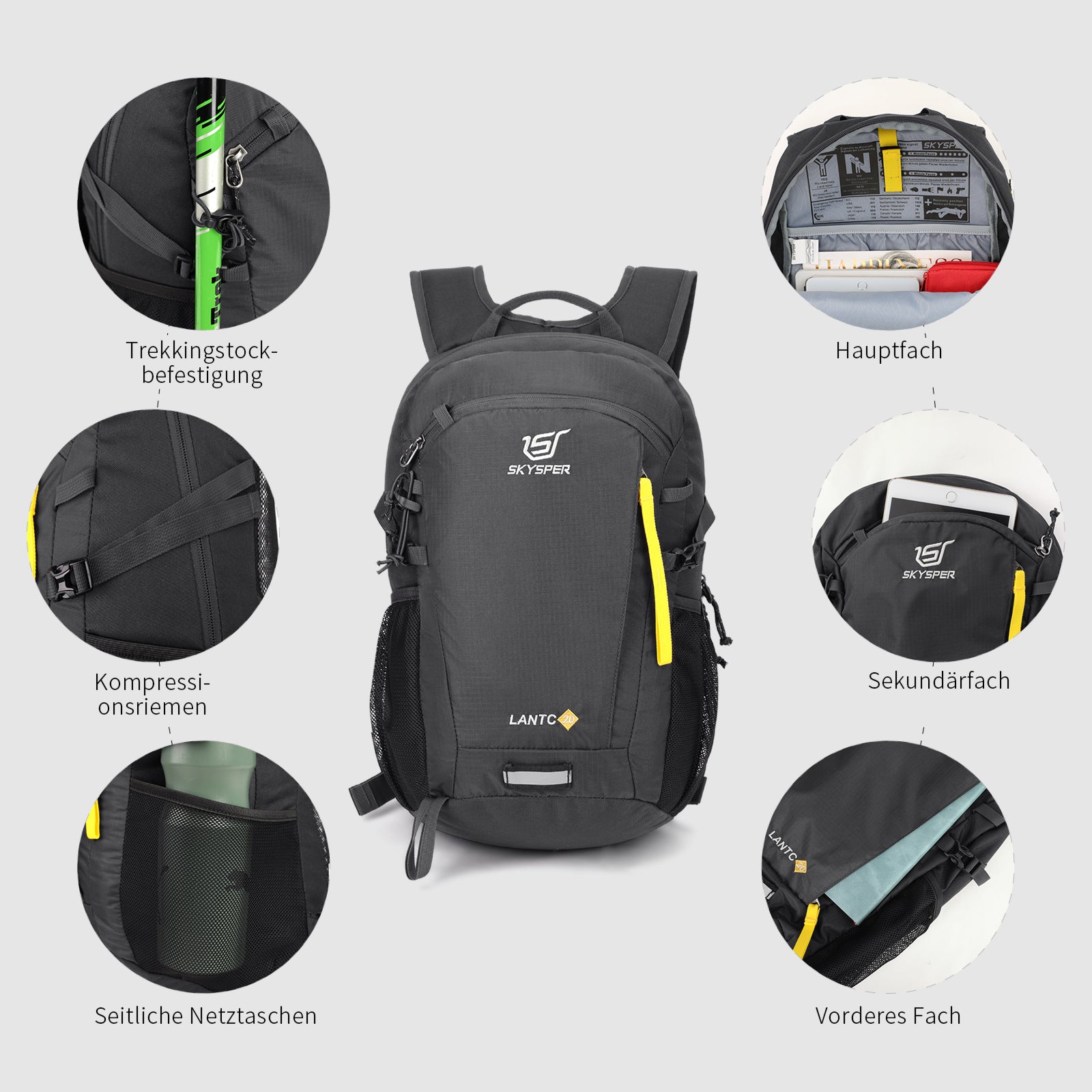 skysper wanderrucksack 40 liter Der ideale Damen Wanderrucksack für kurze Wanderung – SKYSPER.DE
